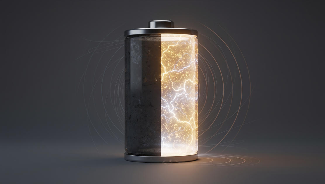 flux pro 2.0 A single battery icon split vertically one half depleted and dim the other half  6